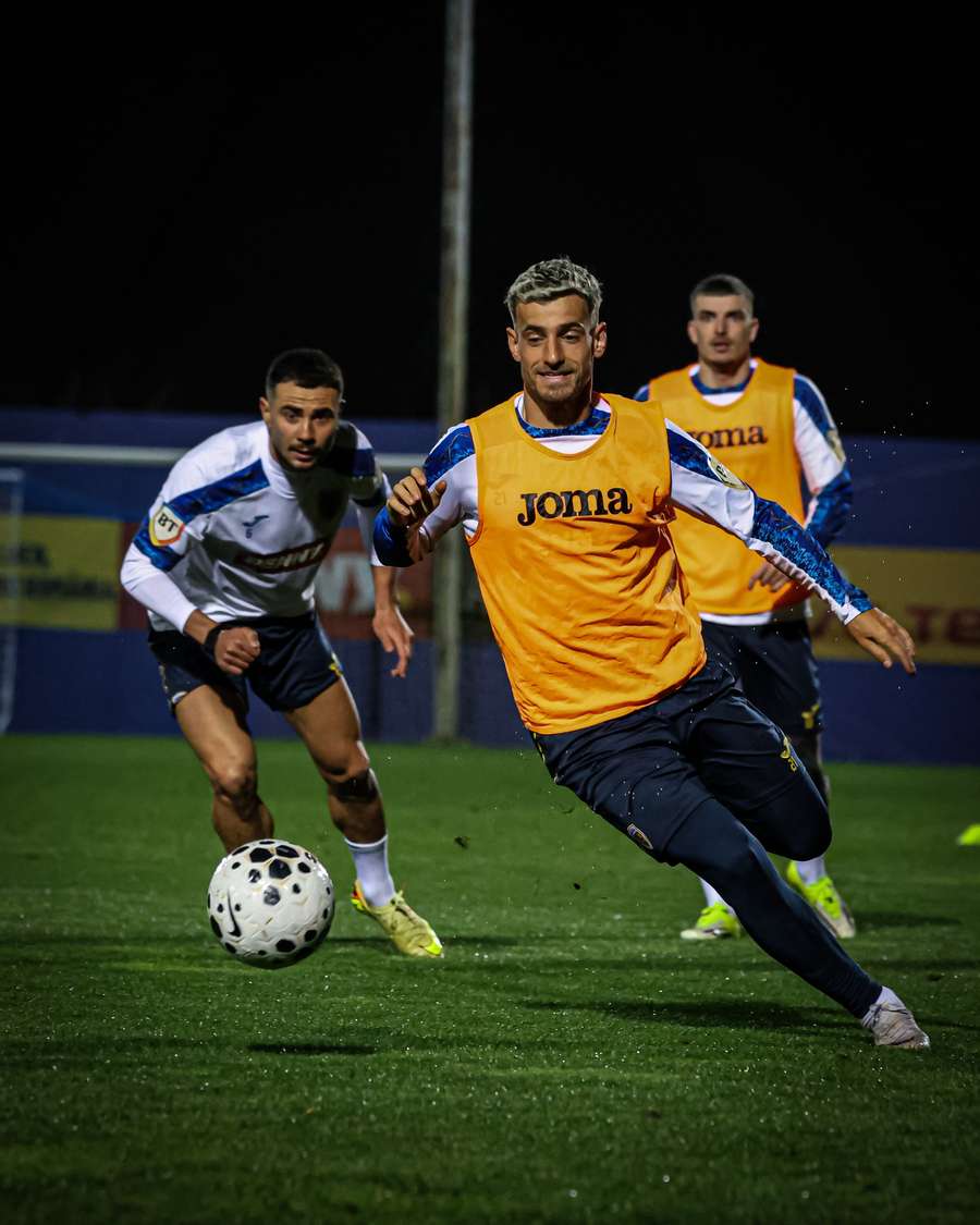 Antrenamentul naționalei