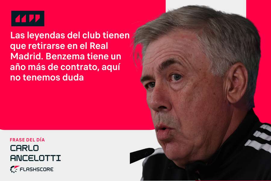 Carlo Ancelotti, sobre las leyendas del Real Madrid