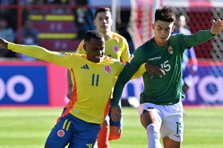 Bolívia venceu Colômbia por 1 a 0 no primeiro turno das Eliminatórias