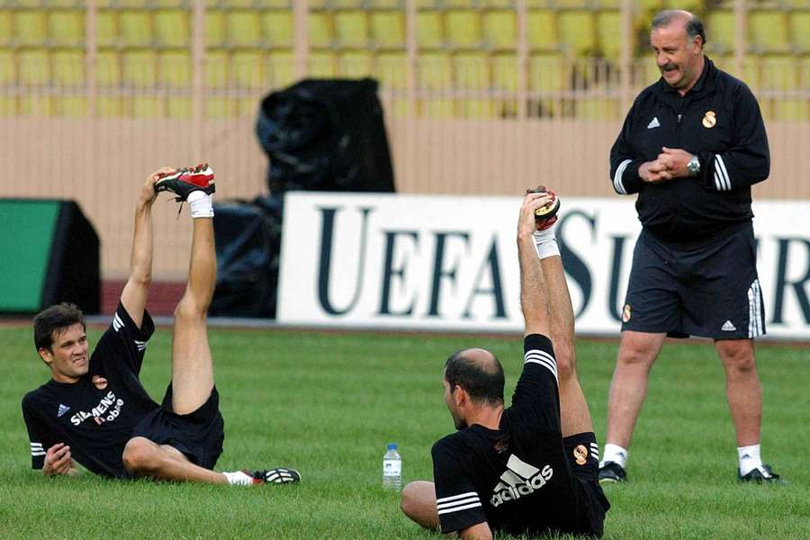 Vicente del Bosque prowadził drużynę Realu Madryt z epoki 'Los Galacticos'