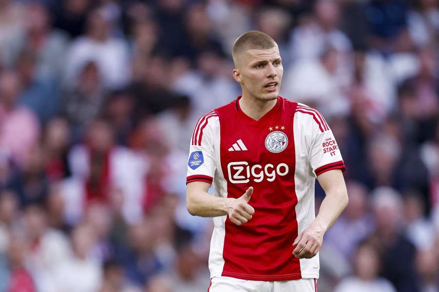 Anton Gaaei is set to leave Ajax for Eintracht Frankfurt