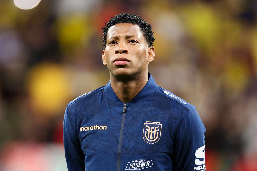 Gonzalo Plata em amistoso do Equador contra Marrocos