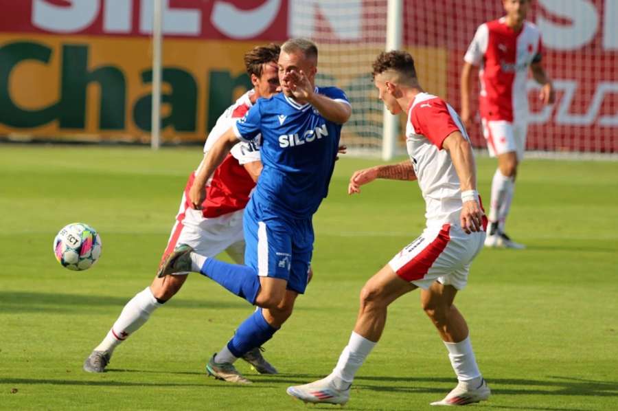 Táborsko doma remizovalo se Slavií B 1:1. Táborsko doma remizovalo se Slavií B 1:1.