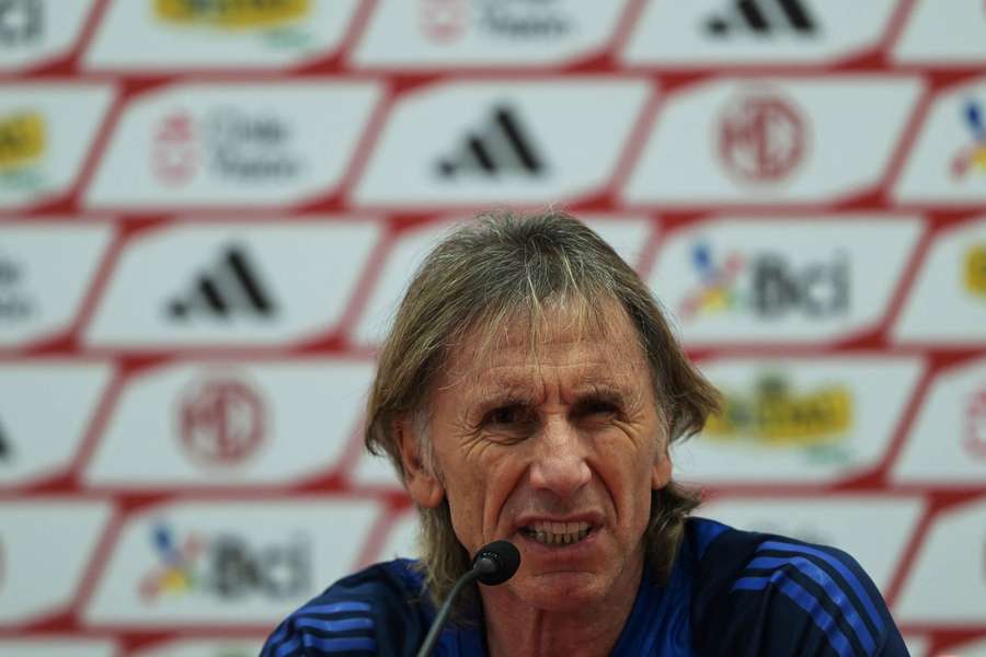 Gareca, en la rueda de prensa previa a enfrentarse a Paraguay