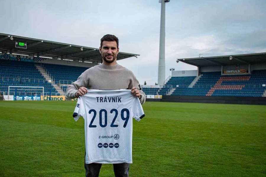 Kapitán Trávník prodloužil se Slováckem smlouvu do léta 2029