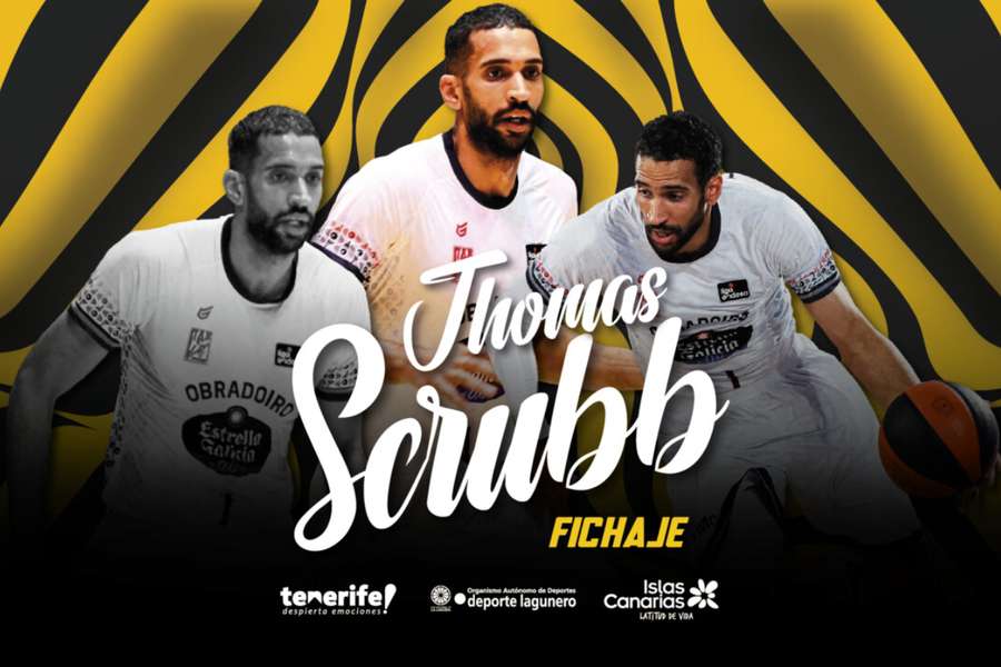Thomas Scrubb, nuevo jugador del La Laguna Tenerife