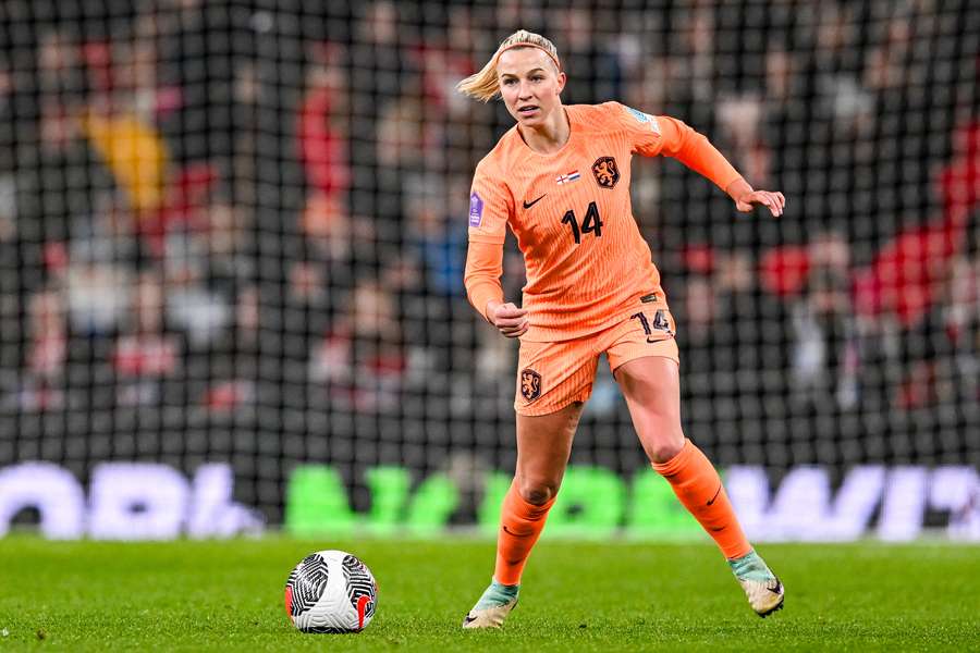 Jackie Groenen is niet fit genoeg om te spelen voor Oranje