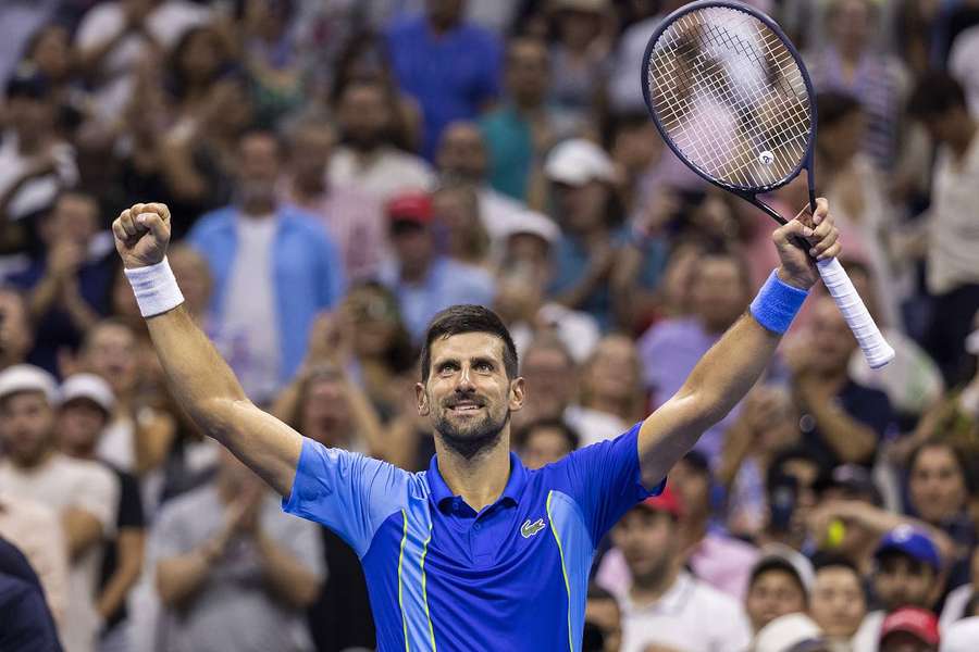 Djokovic după victoria cu croatul Borna Gojo