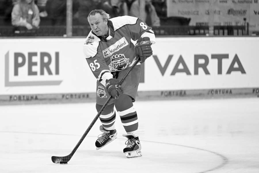 Im Februar nahm Petr Klima noch an einem Benefizspiel in seiner Heimat Tschechien teil.