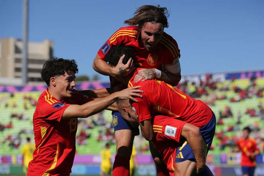 Espanha eliminou Ucrânia nas oitavas do Mundial Sub-20