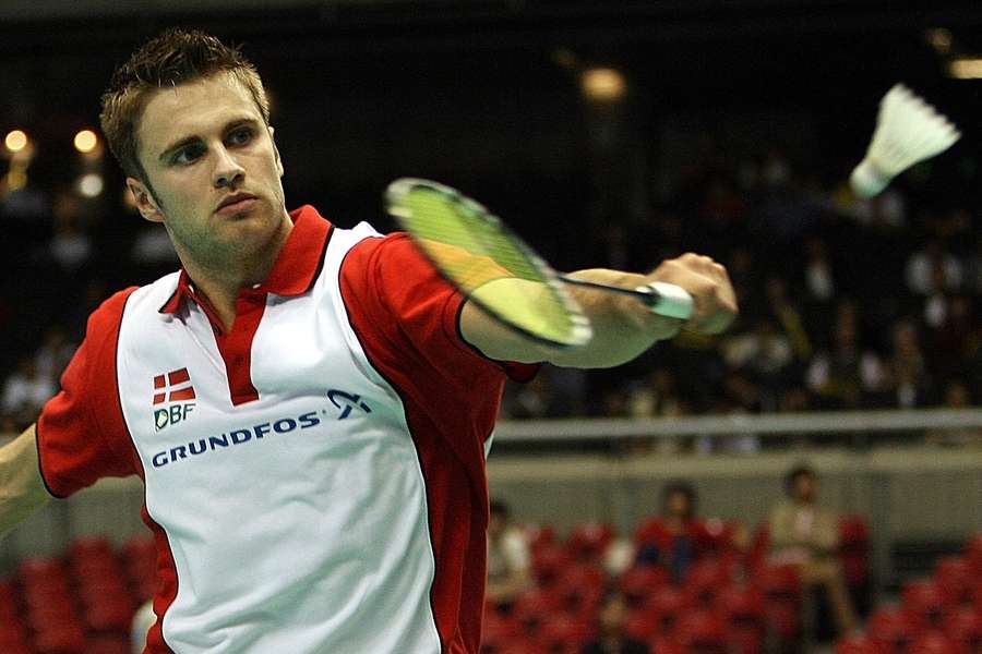 Joachim Persson in action for Denmark Joachim Persson in action for Denmark