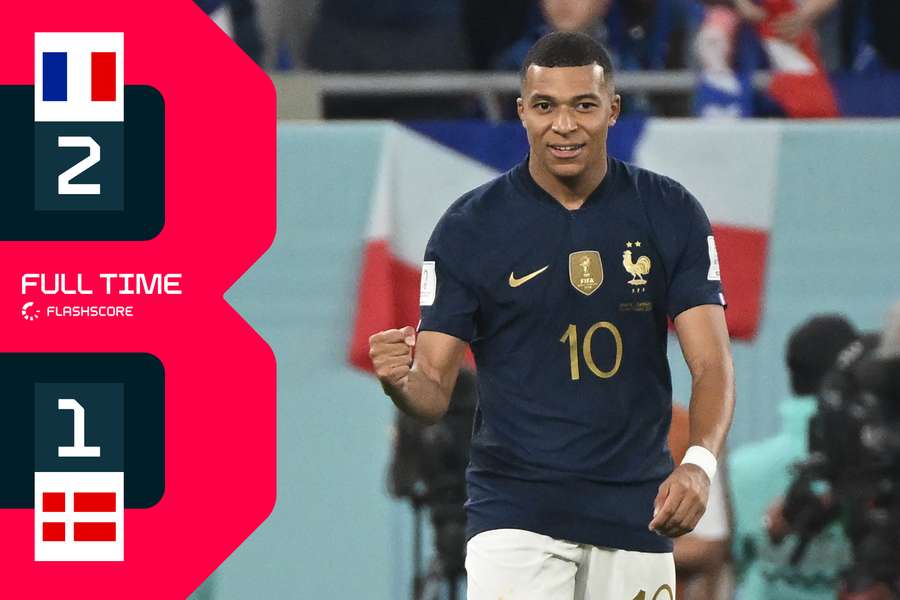 France v Denmark: Key moments as Mbappe leads Les Blues through