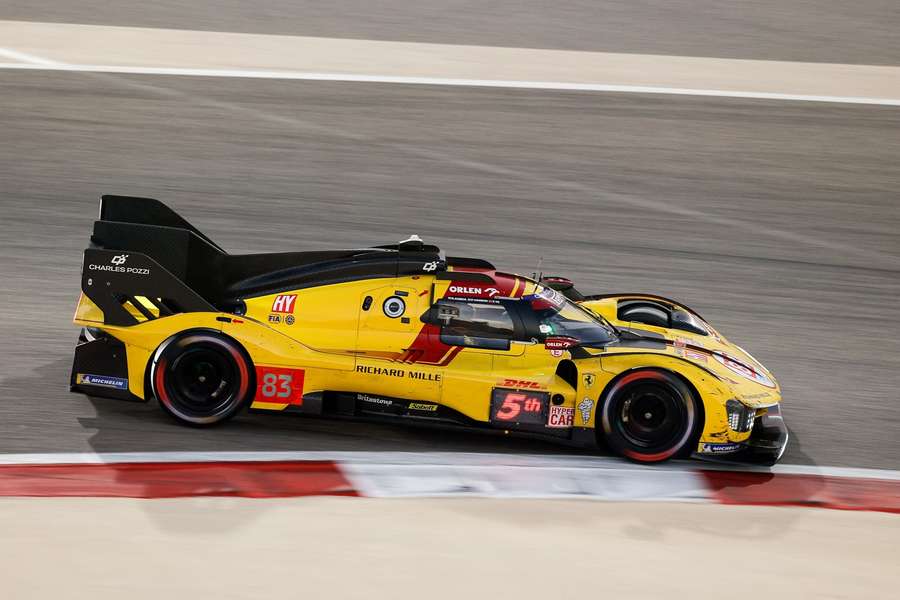 Robert Kubica wicemistrzem świata WEC po piątym miejscu w Bahrajnie