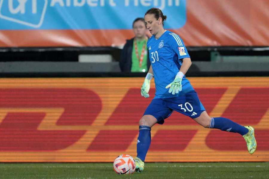 Ann-Katrin Berger spielt in England beim FC Chelsea eine herausragende Saison, ist in der Nationalmannschaft aber meistens nur Ersatz.