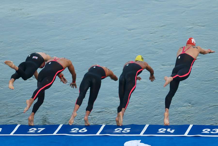 Seis atletas não terminaram a prova de 10km