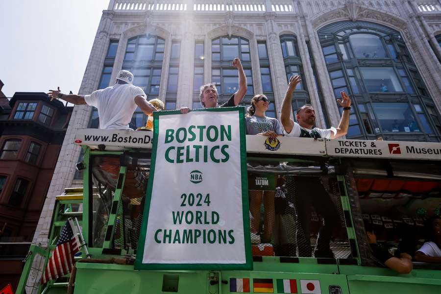 De Celtics zijn regerend NBA-kampioen