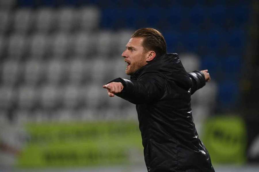 Radoslav Kováč měl po zápase v Olomouci radost.