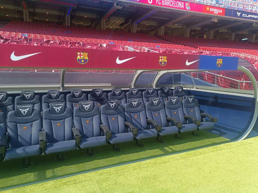 Le banc des remplaçants