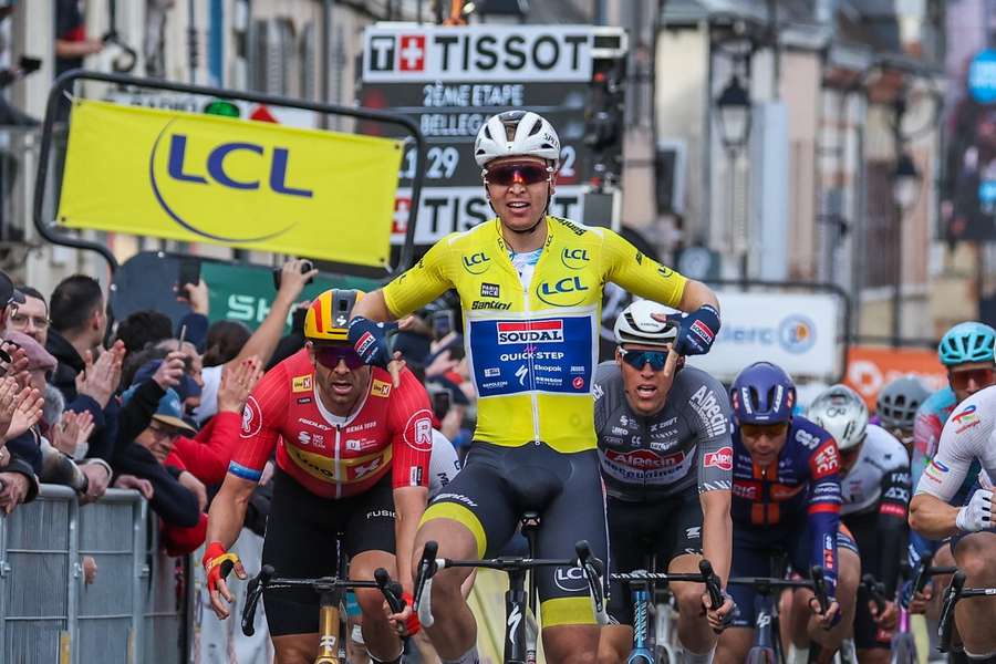 Tim Merlier ist bislang der Alleinunterhalter bei Paris-Nizza. Tim Merlier ist bislang der Alleinunterhalter bei Paris-Nizza.