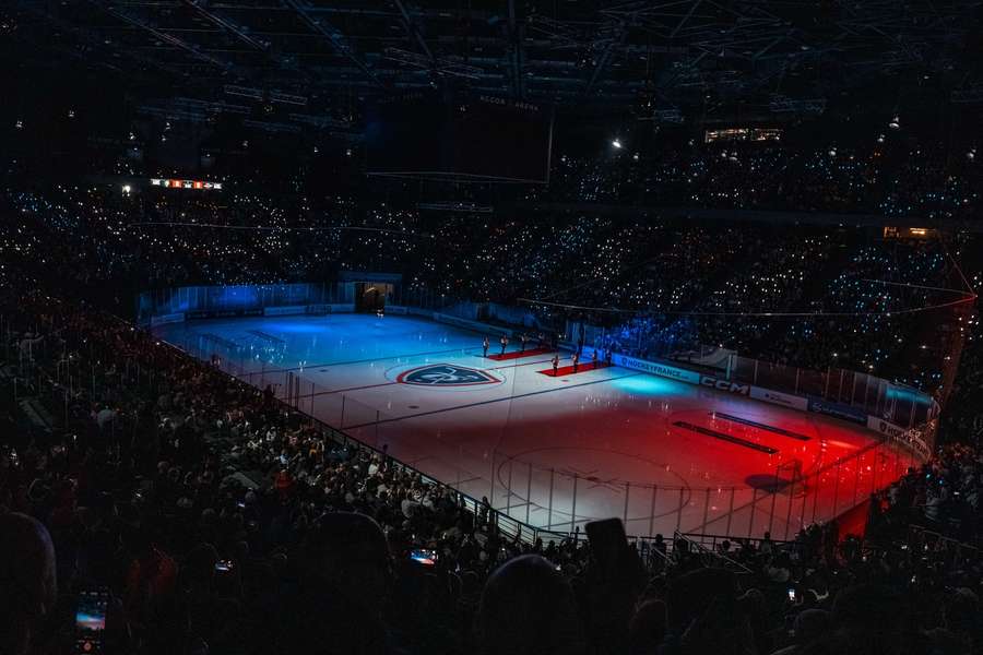 Die Accor Arena beim französischen Pokalfinale.