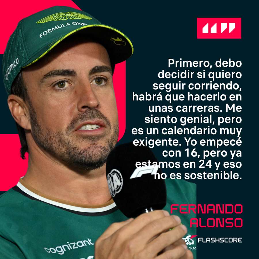 Palabras de Fernando Alonso