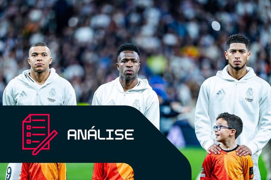 Kylian Mbappe, Vinicius Junior e Jude Bellingham procuram dar a volta no Bernabéu