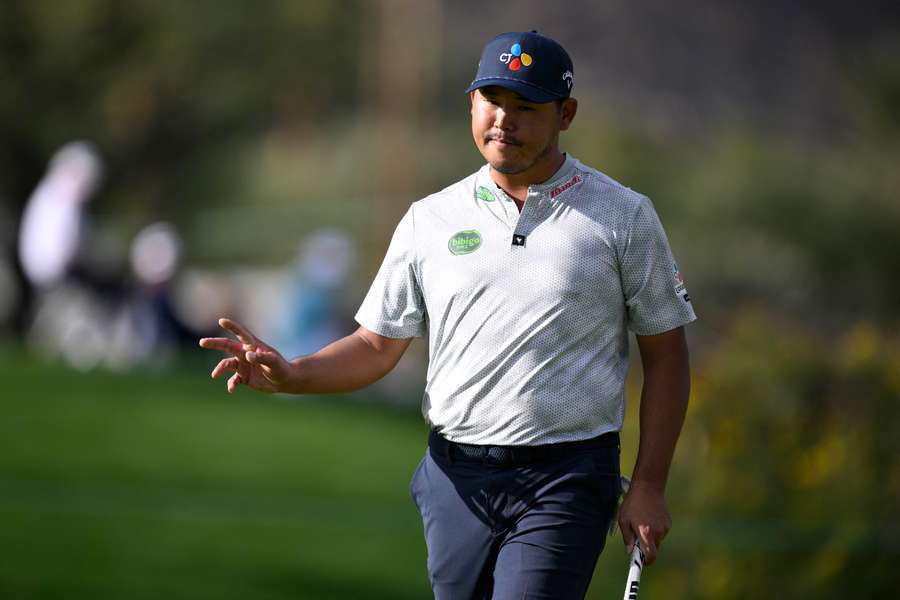 Kim Si-woo has the 54-hole lead in the US PGA Tour American Express in La Quinta, California
