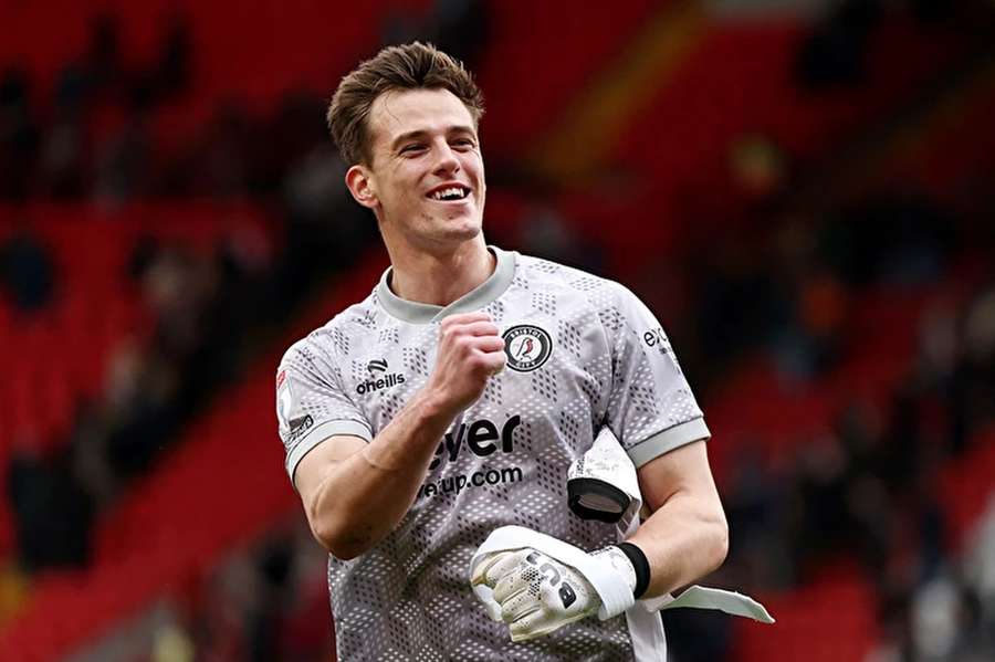Brankář Radek Vítek má za sebou skvělou sezonu v Bristolu City.