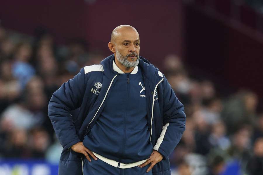 West Ham manager Nuno Espirito Santo looks on during their match against Burnley West Ham manager Nuno Espirito Santo looks on during their match against Burnley