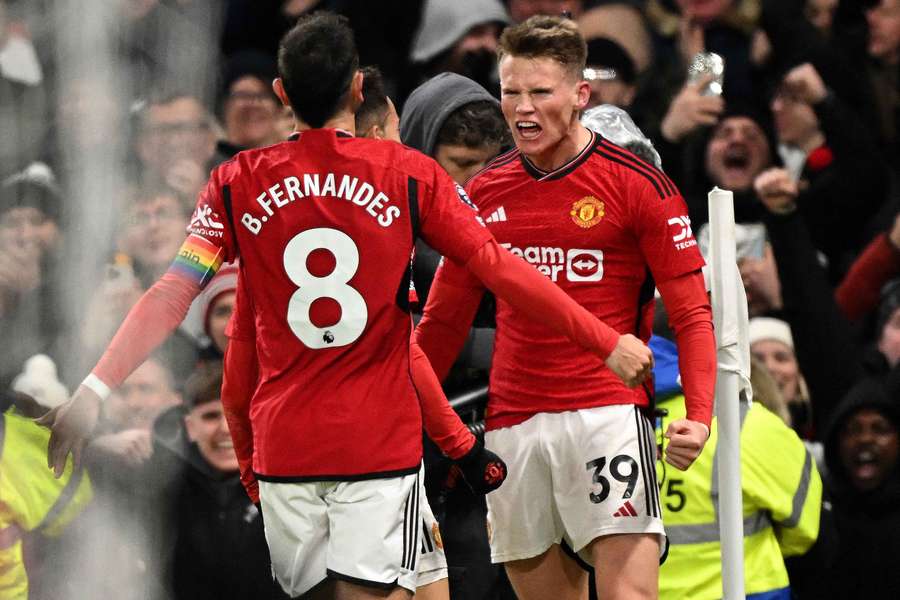 Fernandes e McTominay allo United