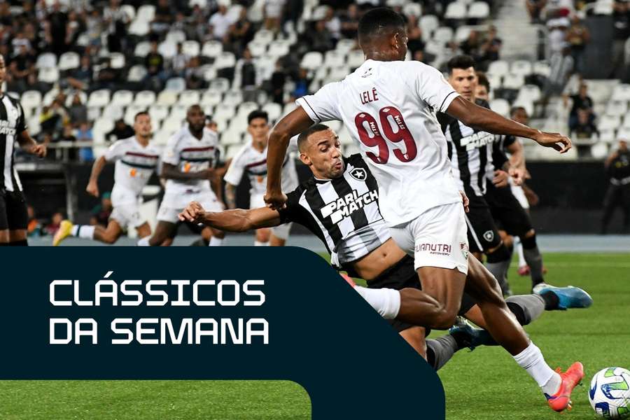 O líder Botafogo enfrenta o finalista da Libertadores