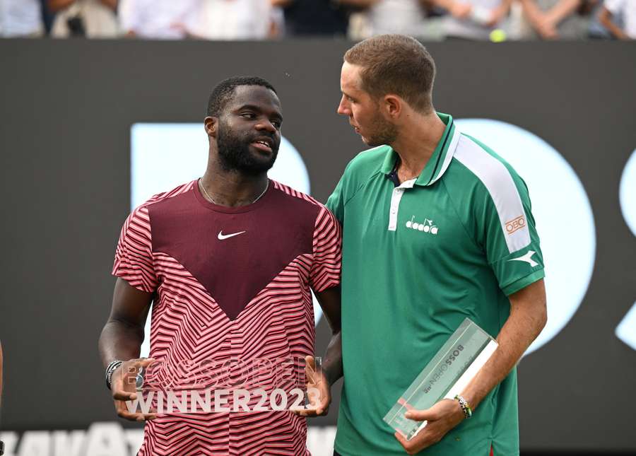 Tiafoe collected his first title on grass