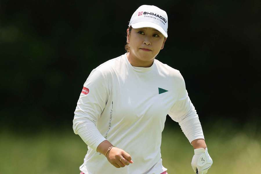 Mao Saigo fired a 69 to grab a share of the lead after the third round of the LPGA Chevron Championship