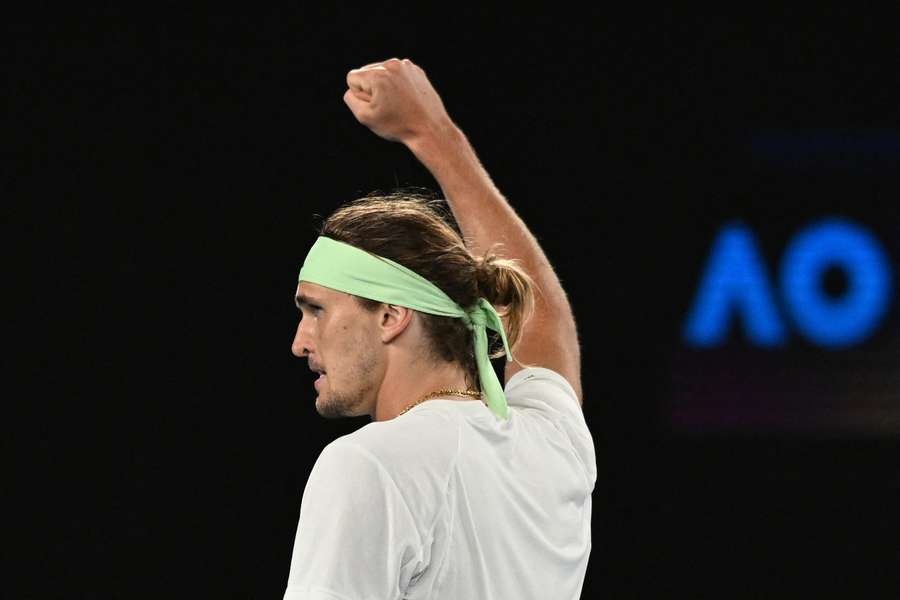 Zverev steht nach 2020 zum zweiten Mal im Halbfinale der Australien Open.