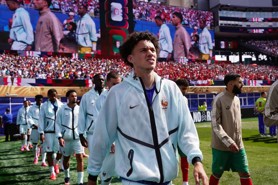 Maghnes Akliouche était présent au Mondial 2026 Maghnes Akliouche était présent au Mondial 2026