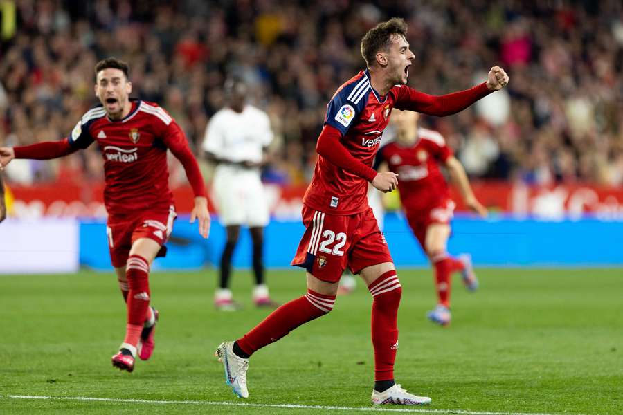 O Osasuna ficou em sétimo lugar na última edição de LaLiga O Osasuna ficou em sétimo lugar na última edição de LaLiga