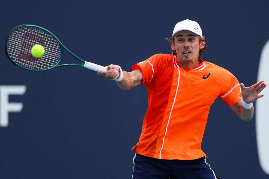 Alex De Minaur zal nog wel van start gaan in het dubbelspel, samen met Alexei Popyrin