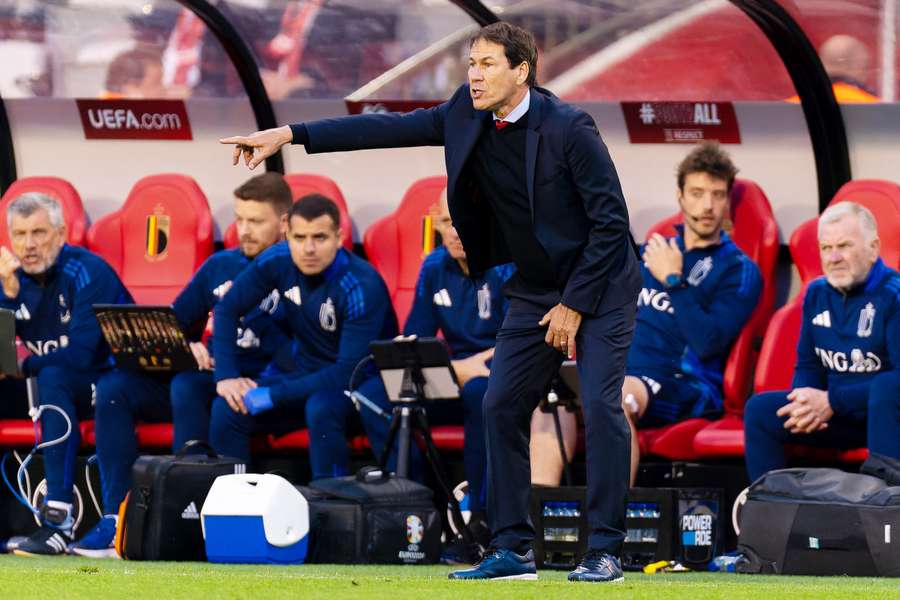 Rudi Garcia lors des éliminatoires