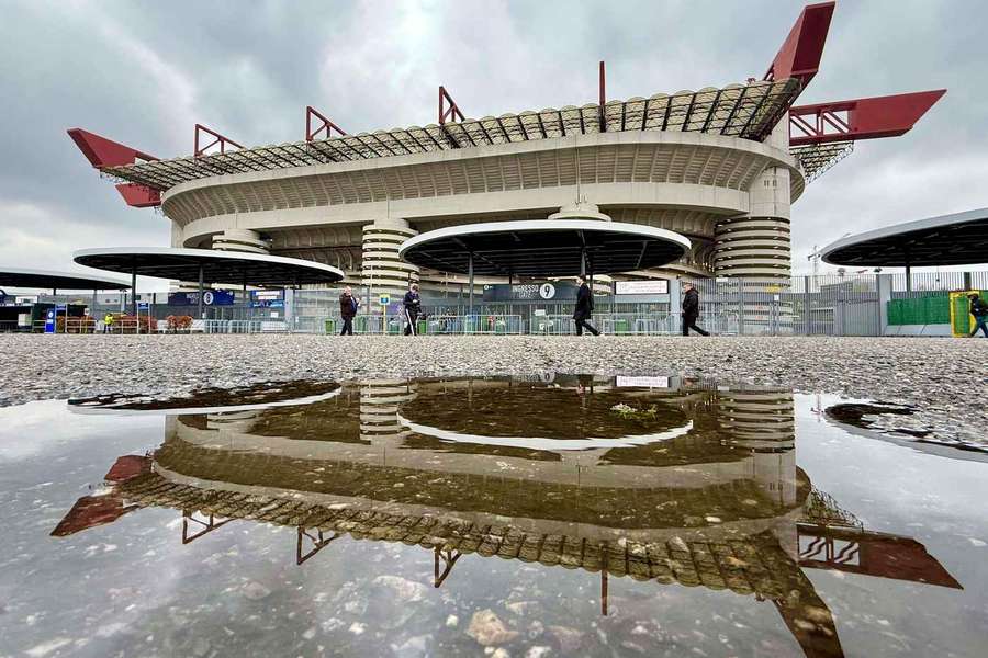 Das San Siro in Mailand