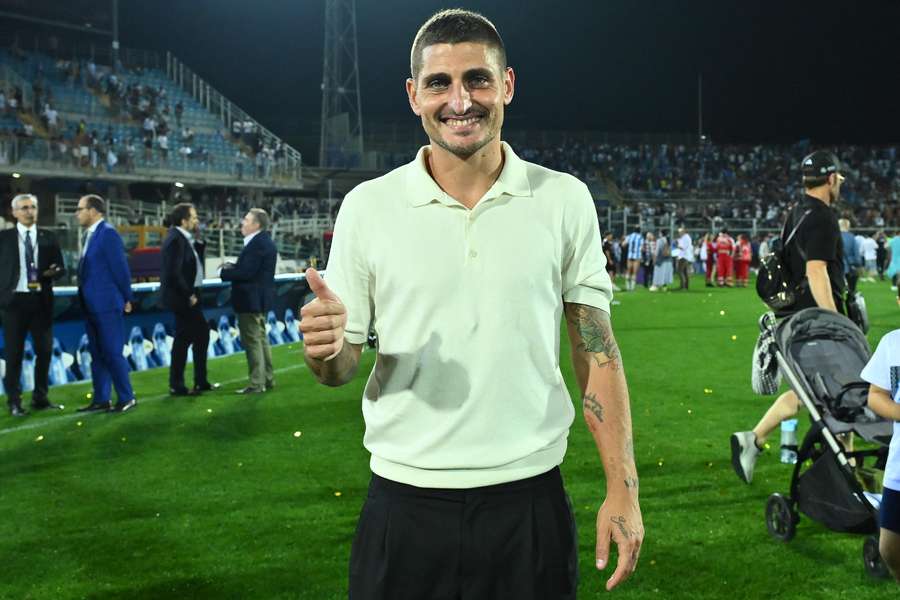 Marco Verratti, en el partido de playoff de Serie C entre el Pescara Calcio y el Ternana en junio de 2025 Marco Verratti, en el partido de playoff de Serie C entre el Pescara Calcio y el Ternana en junio de 2025