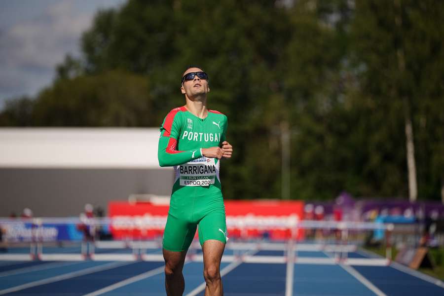 Diogo Barrigana em prova