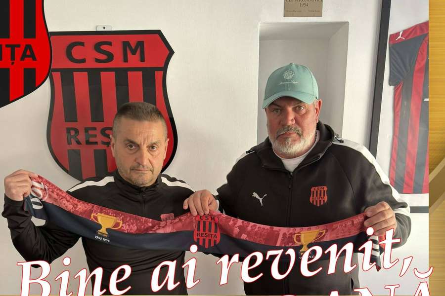 Leontin Doană este noul antrenor CSM Reșița