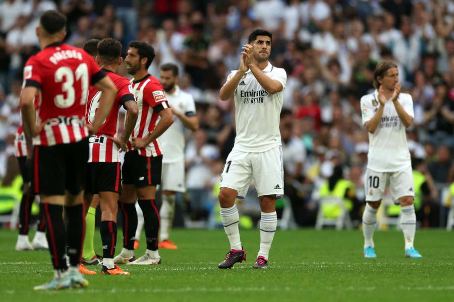 Asensio says goodbye to the Madrid fans