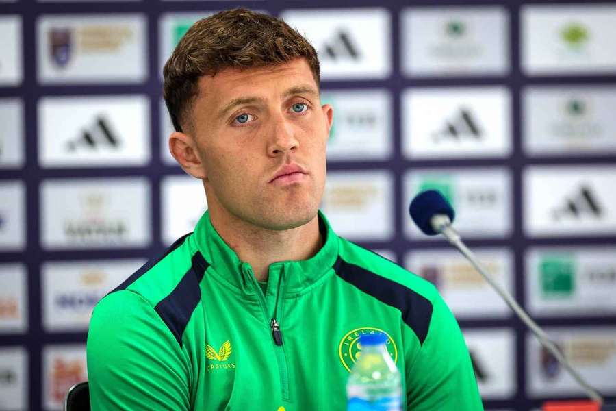Republic of Ireland international Dara O'Shea. Republic of Ireland international Dara O'Shea.