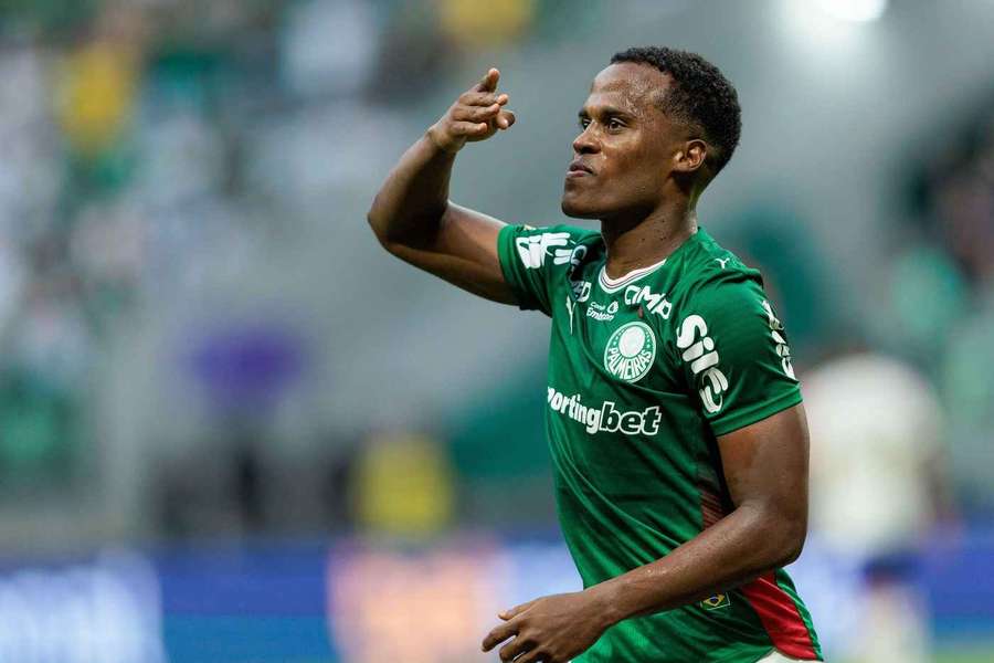 Jhon Arias, do Palmeiras Jhon Arias, do Palmeiras