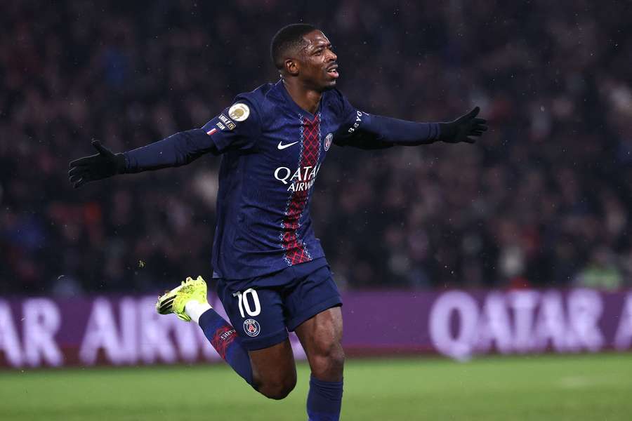 Ousmane Dembélé, ce soir.