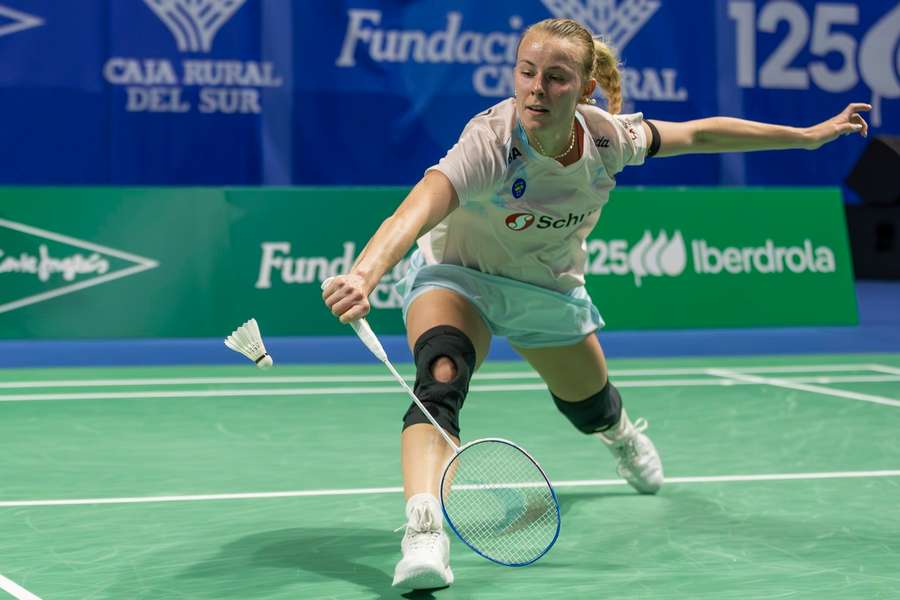 Mia Blichfeldt and the rest of the Danish women did not stand a chance in the match against China