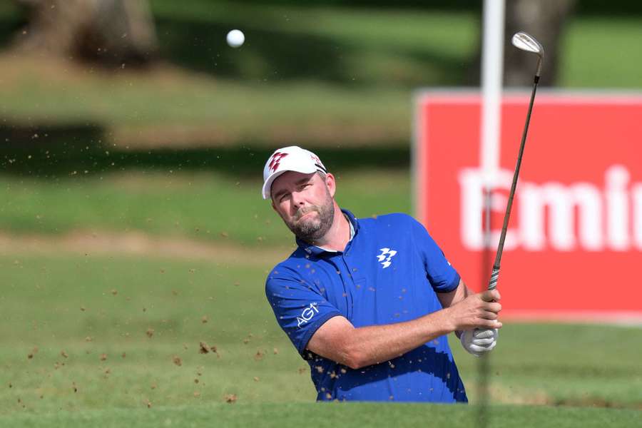 42--year-old Marc Leishman is in contention to win his first Australian PGA Championship in Brisbane. 42--year-old Marc Leishman is in contention to win his first Australian PGA Championship in Brisbane.
