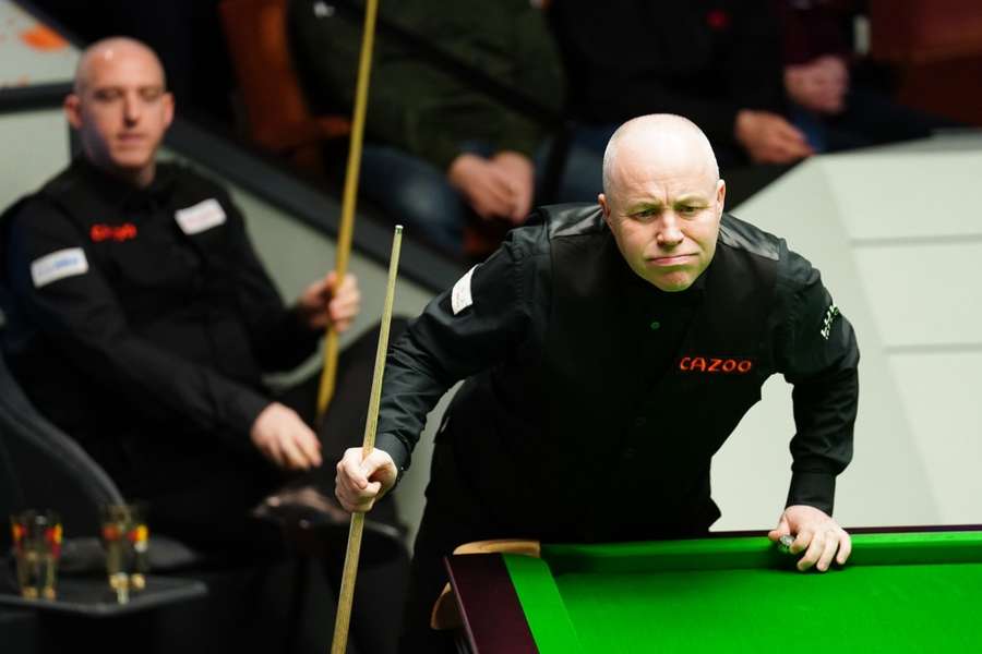 Higgins during his match against Grace