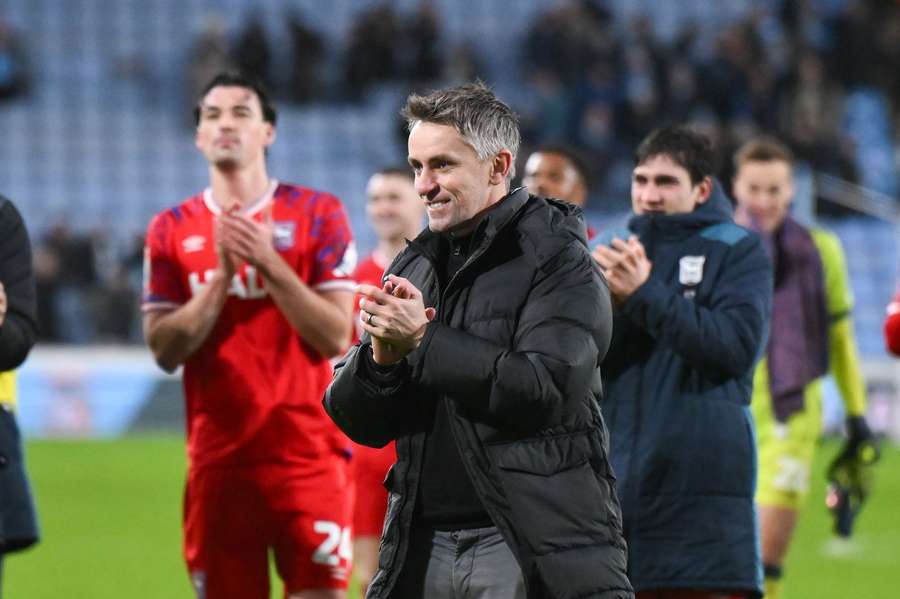 Ipswich manager Kieran McKenna